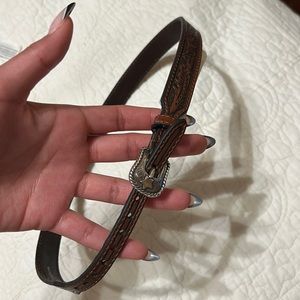 Nocona hat bant leather